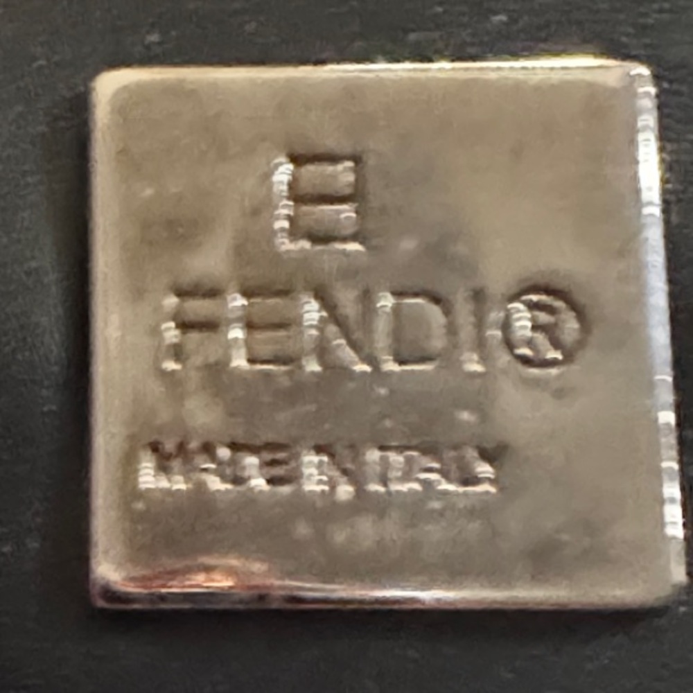 Fendi Black zucca fold over wallet - Picture 14 of 15